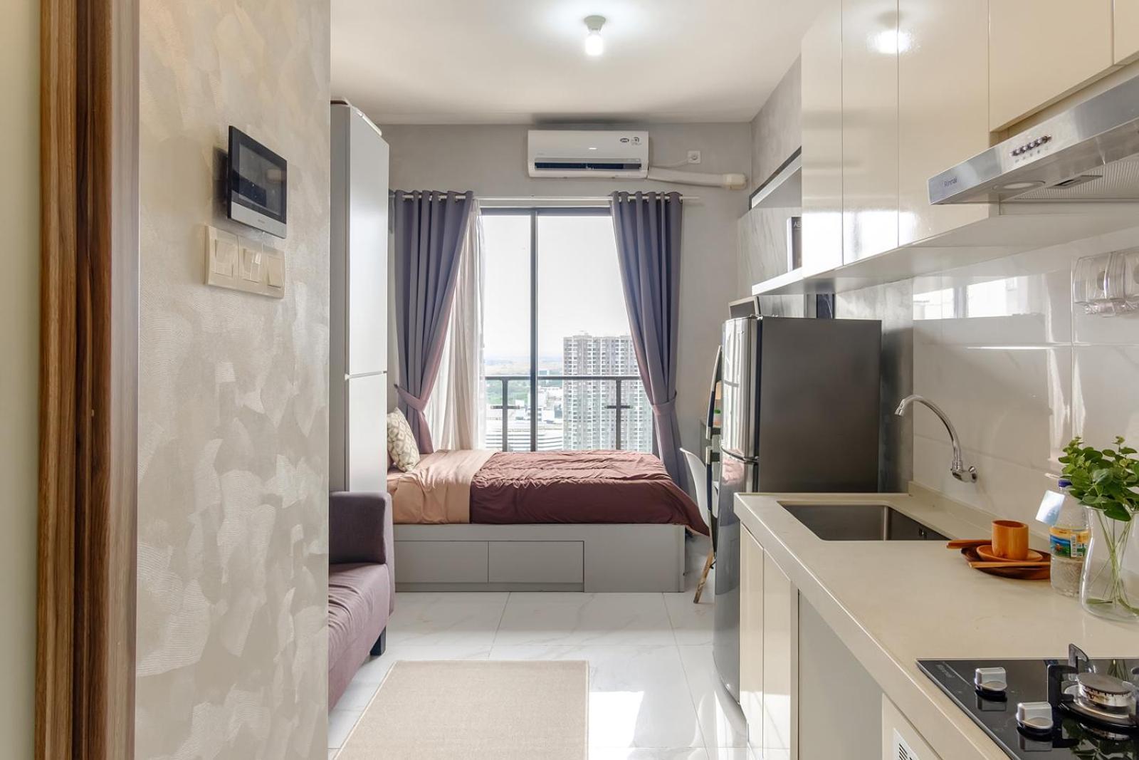 Calma Studio III At Skyhouse Apartment Samporo Exterior photo